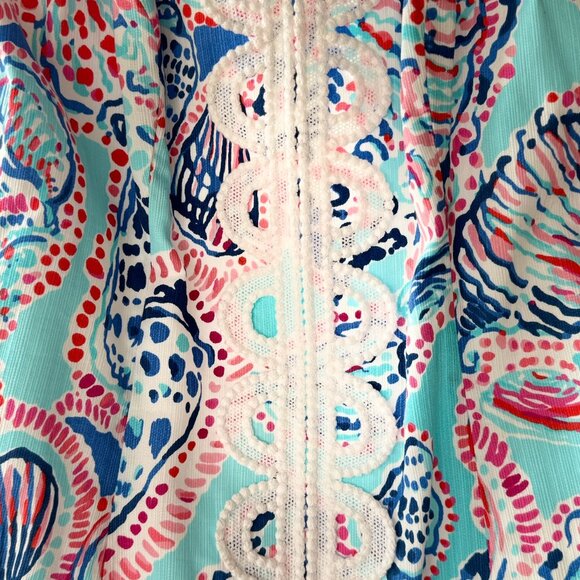 Lilly Pulitzer annabelle top size 4 💕💕 - Picture 4 of 8